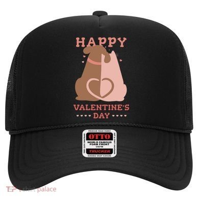 Happy Valentines Day Dog Tail Heart Hat