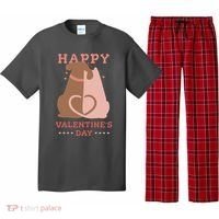 Happy Valentines Day Dog Tail Heart Pajama Set thumb 0