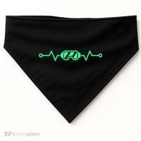 Heartbeat VR Developer & Gamer Virtual Reality USA-Made Doggie Bandana thumb 0
