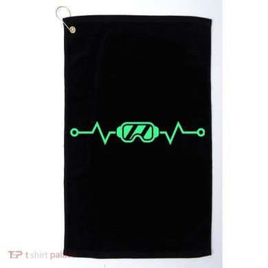 Heartbeat VR Developer & Gamer Virtual Reality Golf Towel