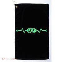 Heartbeat VR Developer & Gamer Virtual Reality Golf Towel thumb 0