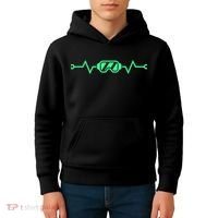 Heartbeat VR Developer & Gamer Virtual Reality Kids Hoodie thumb 4