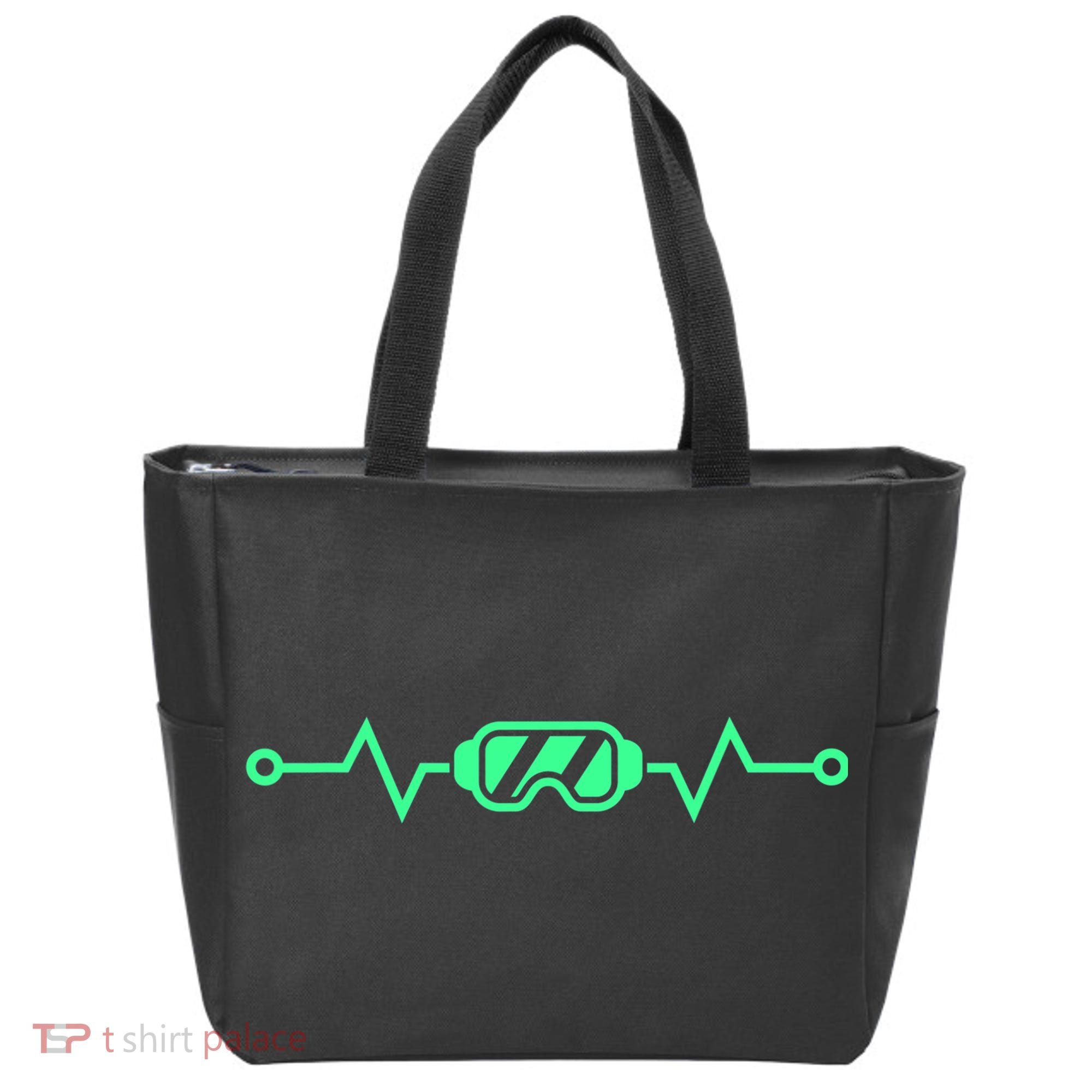 Heartbeat VR Developer & Gamer Virtual Reality Tote Bag