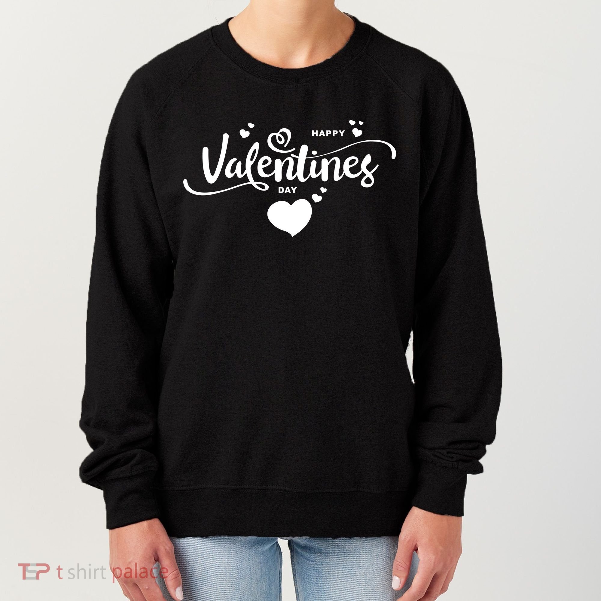 Happy Valentines Day Cute Romantic Women's Sweatshirt
