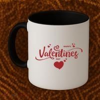Happy Valentines Day Cute Romantic Coffee Mug thumb 2