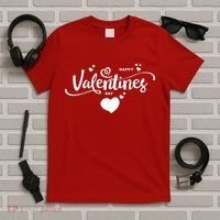 Happy Valentines Day Cute Romantic T-Shirt thumb 5