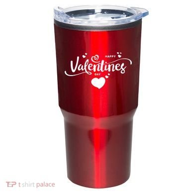Happy Valentines Day Cute Romantic Tumbler
