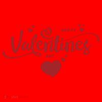 Happy Valentines Day Cute Romantic Santa Hat thumb 1