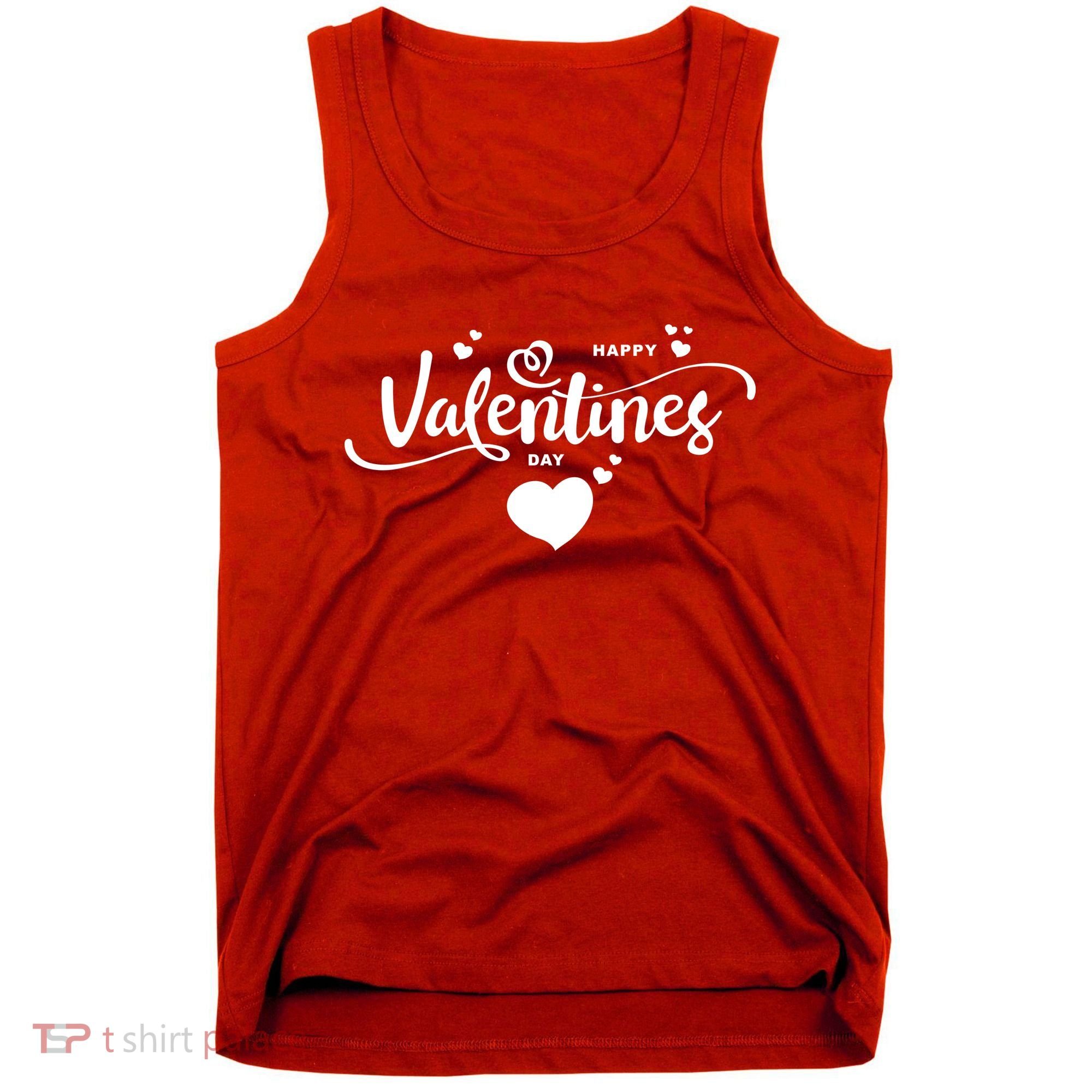 Happy Valentines Day Cute Romantic Tank Top