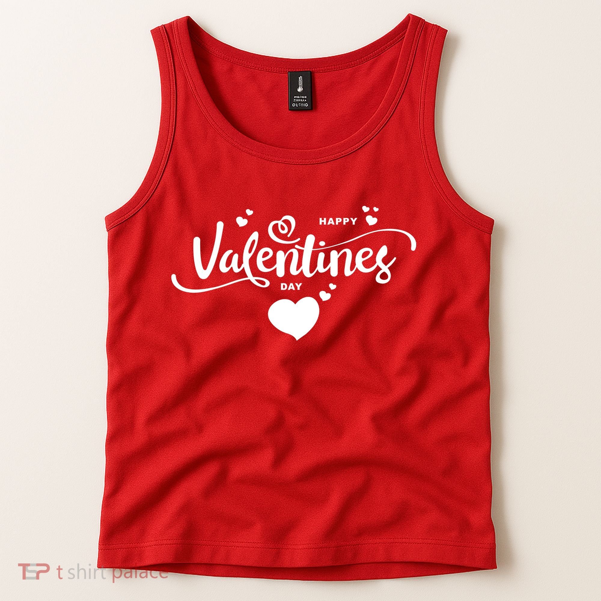 Happy Valentines Day Cute Romantic Tank Top