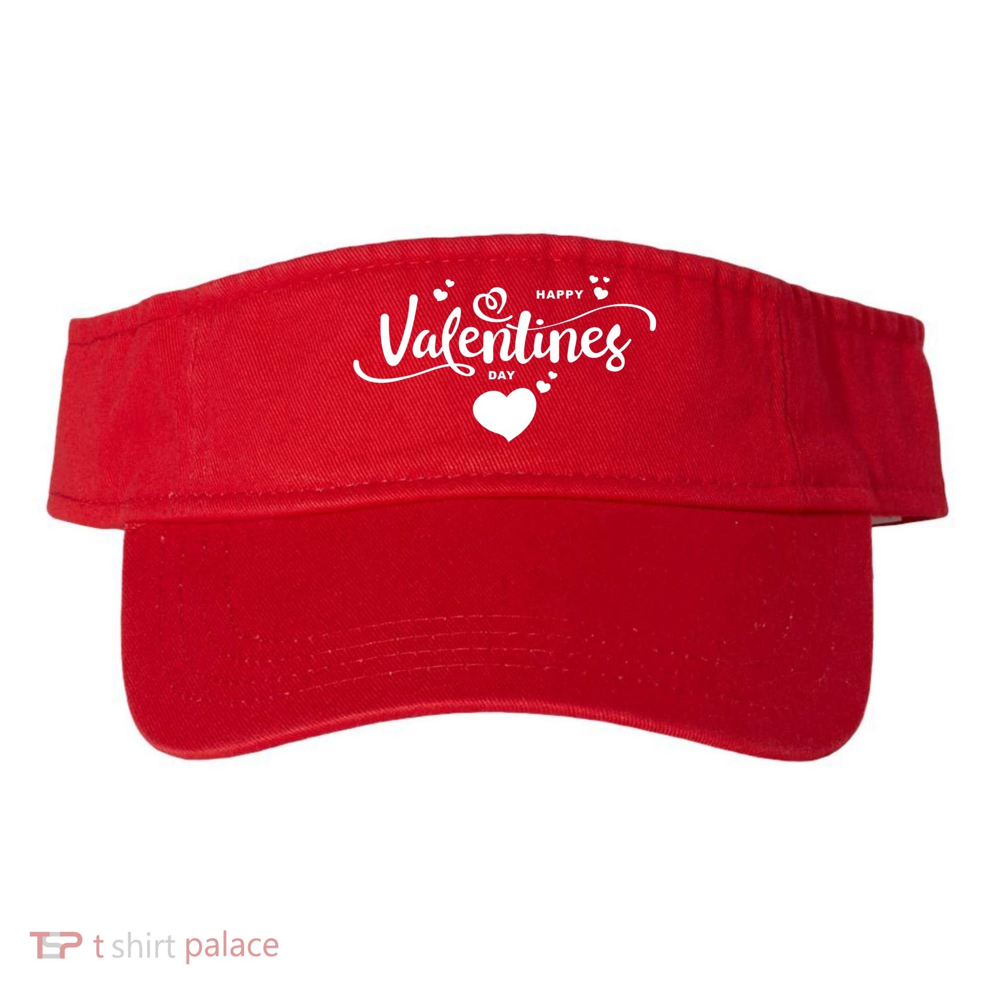 Happy Valentines Day Cute Romantic Visor