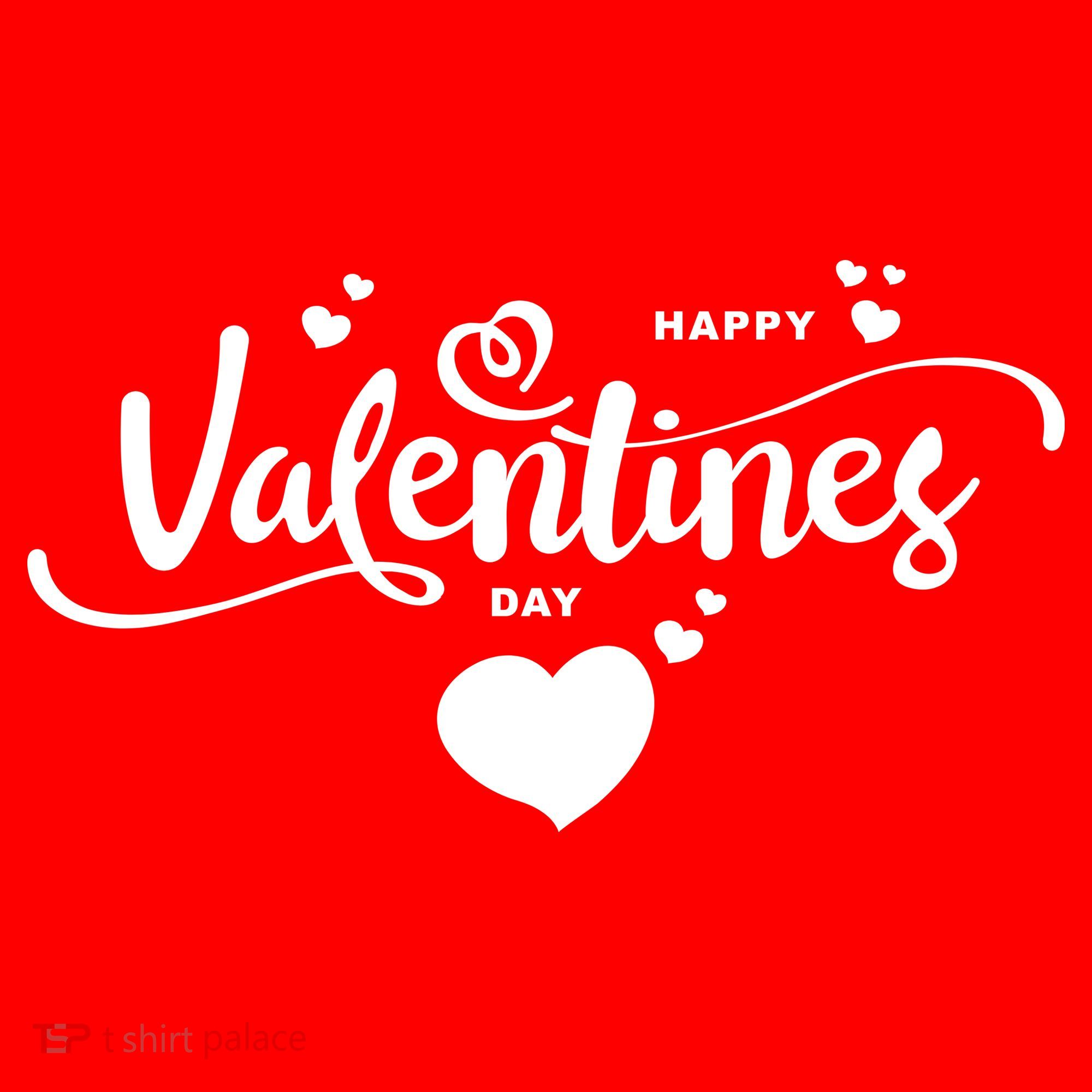 Happy Valentines Day Cute Romantic Women's T-Shirt