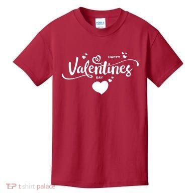 Happy Valentines Day Cute Romantic Kids T-Shirt