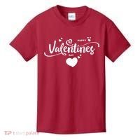 Happy Valentines Day Cute Romantic Kids T-Shirt thumb 0