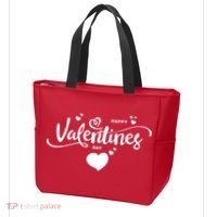 Happy Valentines Day Cute Romantic Tote Bag thumb 3