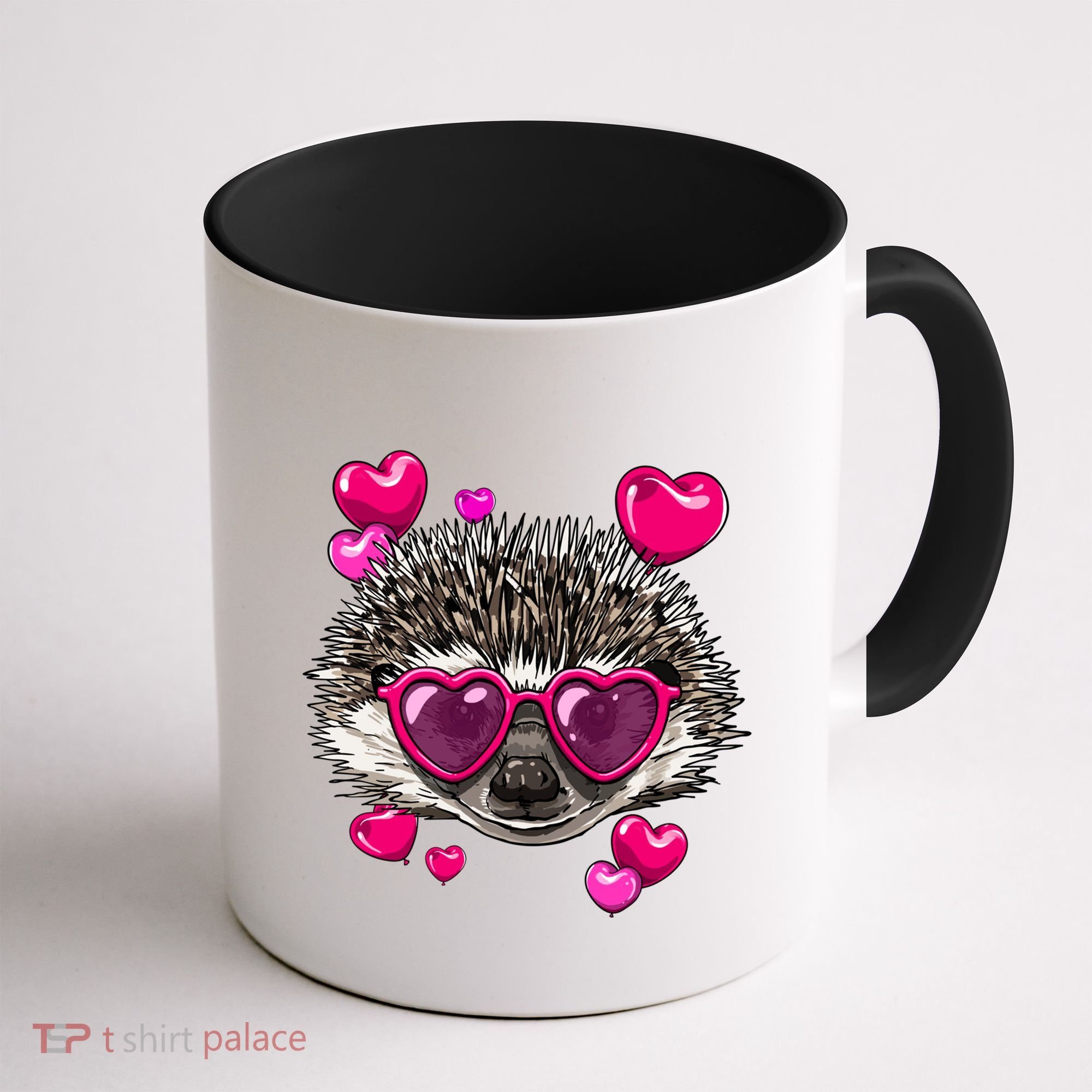 Hedgehog Valentines Day Heart Love Couples Hedgehog Lover Cool Gift Coffee Mug