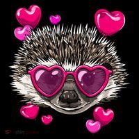 Hedgehog Valentines Day Heart Love Couples Hedgehog Lover Cool Gift Coffee Mug thumb 5