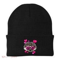 Hedgehog Valentines Day Heart Love Couples Hedgehog Lover Cool Gift Beanie thumb 0