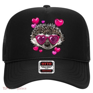 Hedgehog Valentines Day Heart Love Couples Hedgehog Lover Cool Gift Hat