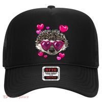 Hedgehog Valentines Day Heart Love Couples Hedgehog Lover Cool Gift Hat thumb 0