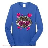 Hedgehog Valentines Day Heart Love Couples Hedgehog Lover Cool Gift Long Sleeve Shirt thumb 0