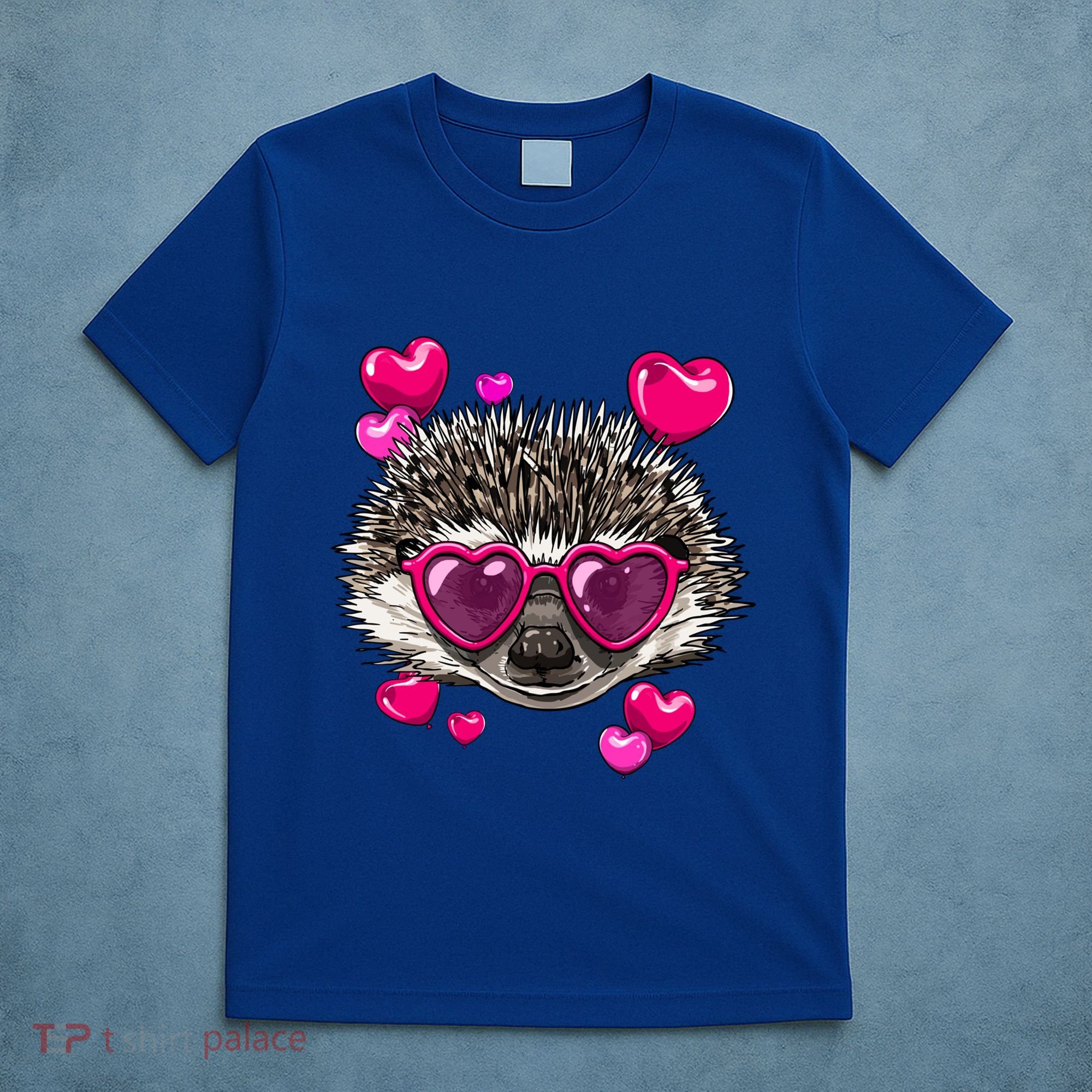 Hedgehog Valentines Day Heart Love Couples Hedgehog Lover Cool Gift T-Shirt
