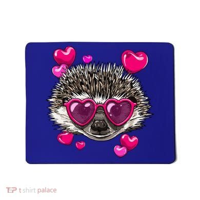 Hedgehog Valentines Day Heart Love Couples Hedgehog Lover Cool Gift Mousepad