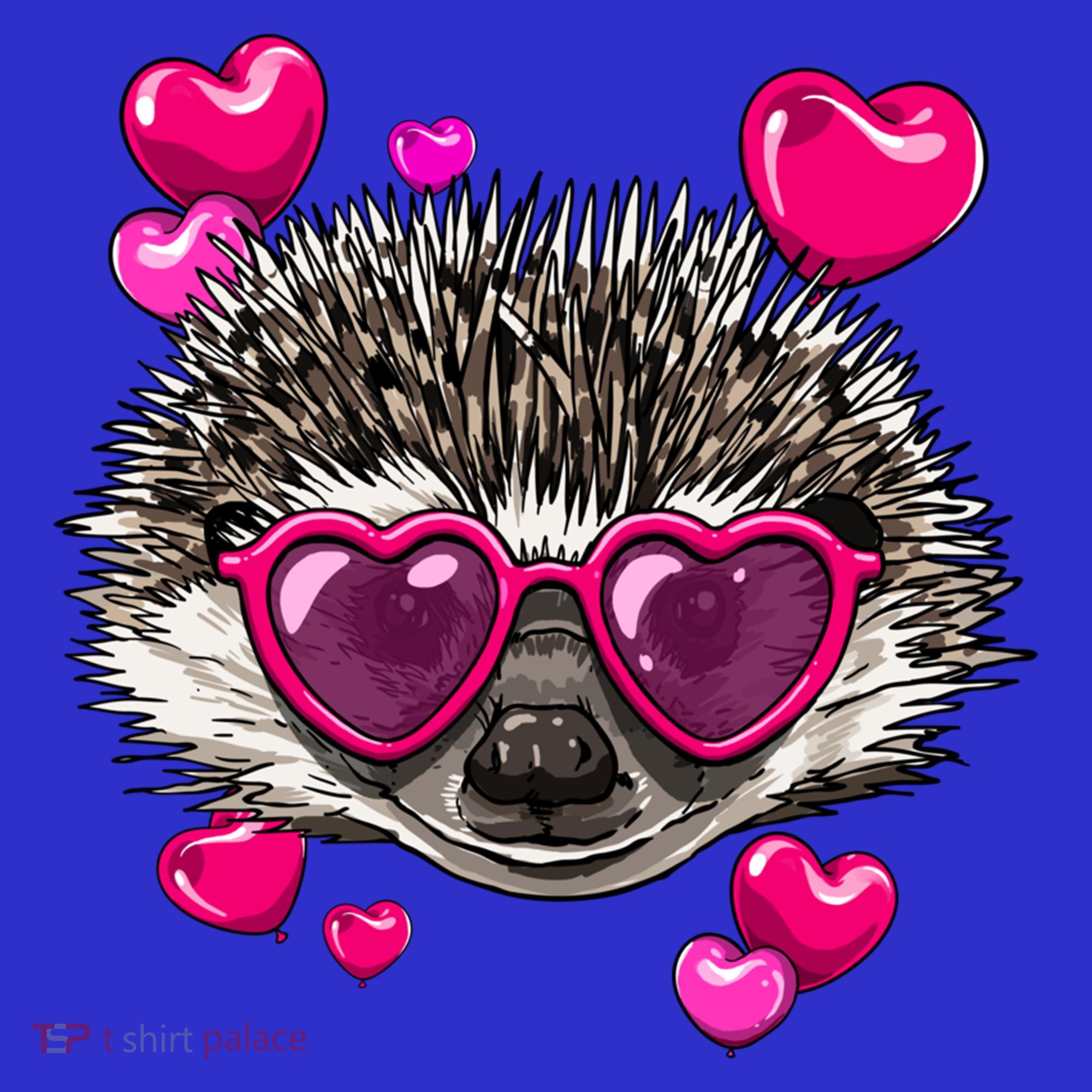 Hedgehog Valentines Day Heart Love Couples Hedgehog Lover Cool Gift Toddler Hoodie
