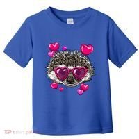 Hedgehog Valentines Day Heart Love Couples Hedgehog Lover Cool Gift Toddler T-Shirt thumb 0