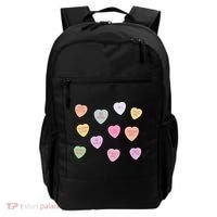 Happy Valentines Day Candy Conversation Hearts Great Gift Great Gift Backpack thumb 0