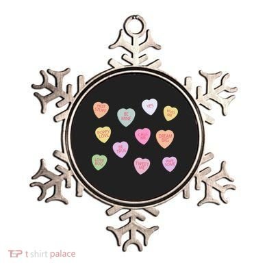 Happy Valentines Day Candy Conversation Hearts Great Gift Great Gift Ornament