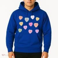 Happy Valentines Day Candy Conversation Hearts Great Gift Great Gift Hoodie thumb 2