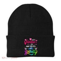 Happy ValentineS Day And Yes ItS My Birthday Funny Prese Beanie thumb 0