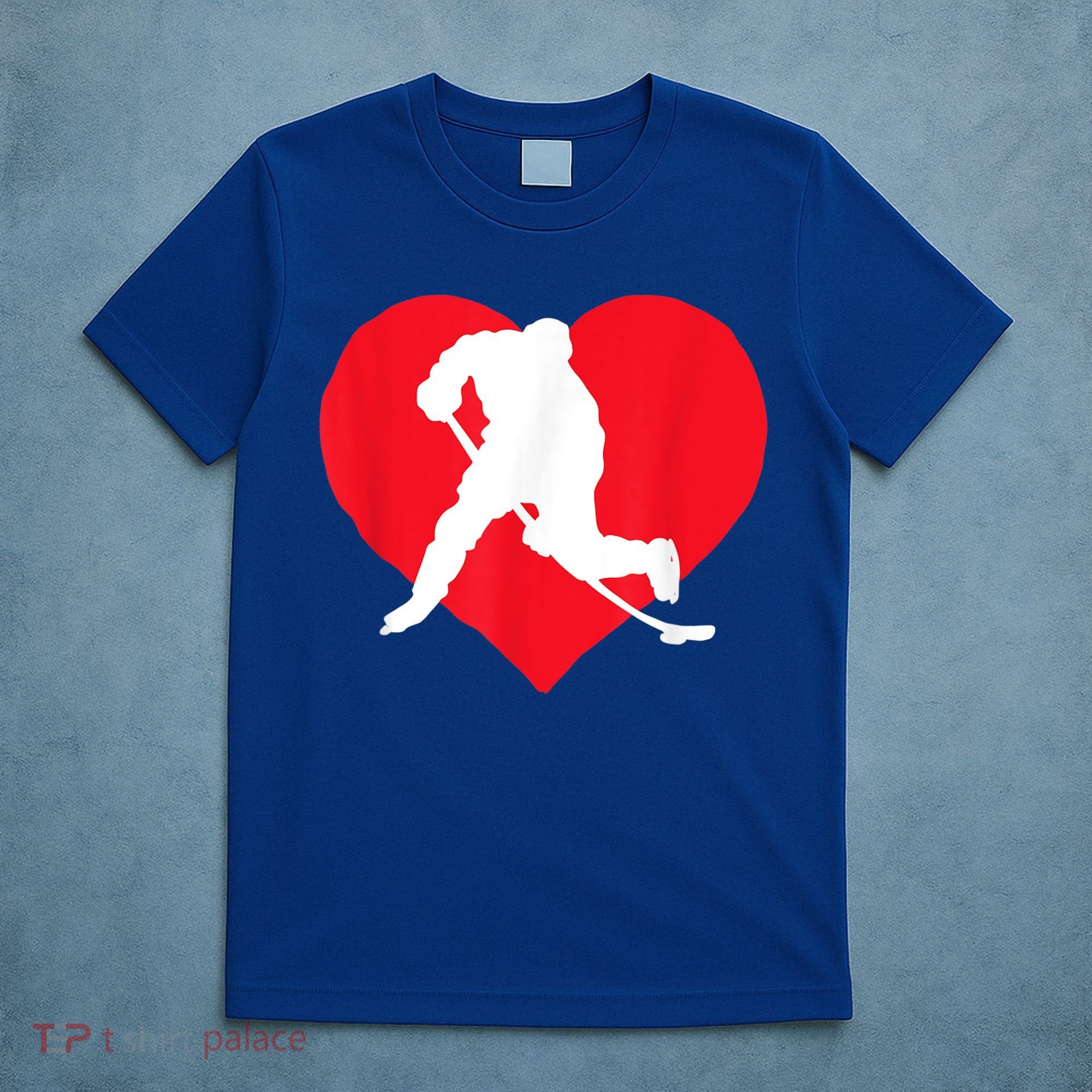 Hockey Valentine Day Funny Gift For Hockey Lover Gifts T-Shirt