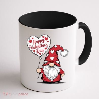 Happy ValentineS Day Cute Gnome Coffee Mug back