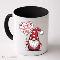 Happy ValentineS Day Cute Gnome Coffee Mug thumb 0