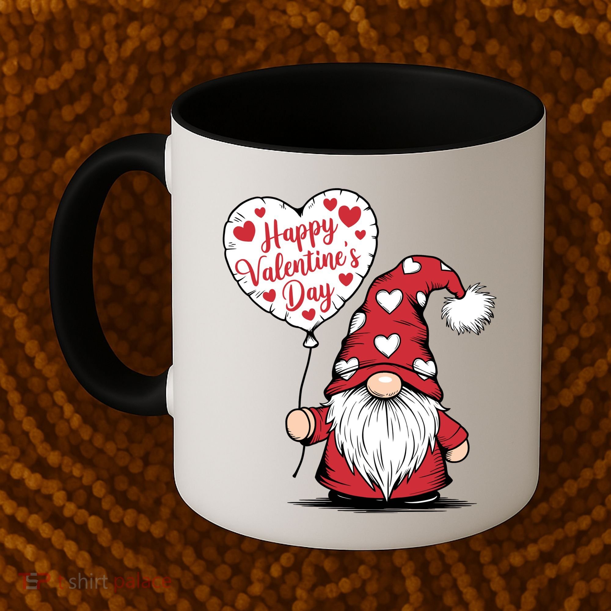 Happy ValentineS Day Cute Gnome Coffee Mug