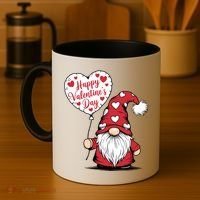 Happy ValentineS Day Cute Gnome Coffee Mug thumb 4