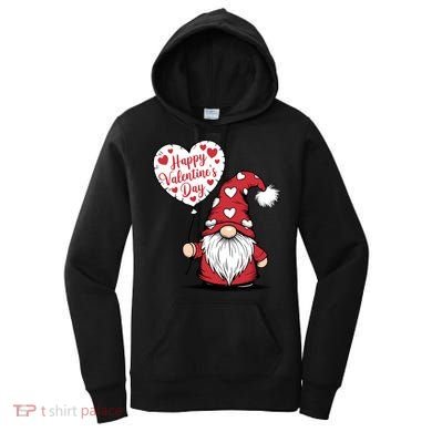 Happy ValentineS Day Cute Gnome Women's Hoodie