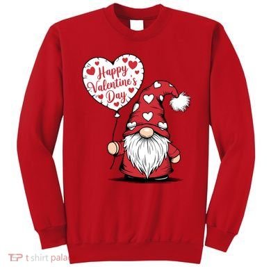Happy ValentineS Day Cute Gnome Sweatshirt