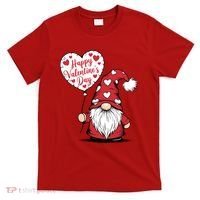 Happy ValentineS Day Cute Gnome T-Shirt thumb 0