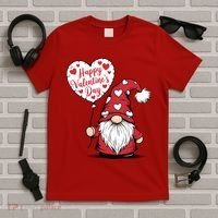 Happy ValentineS Day Cute Gnome T-Shirt thumb 5