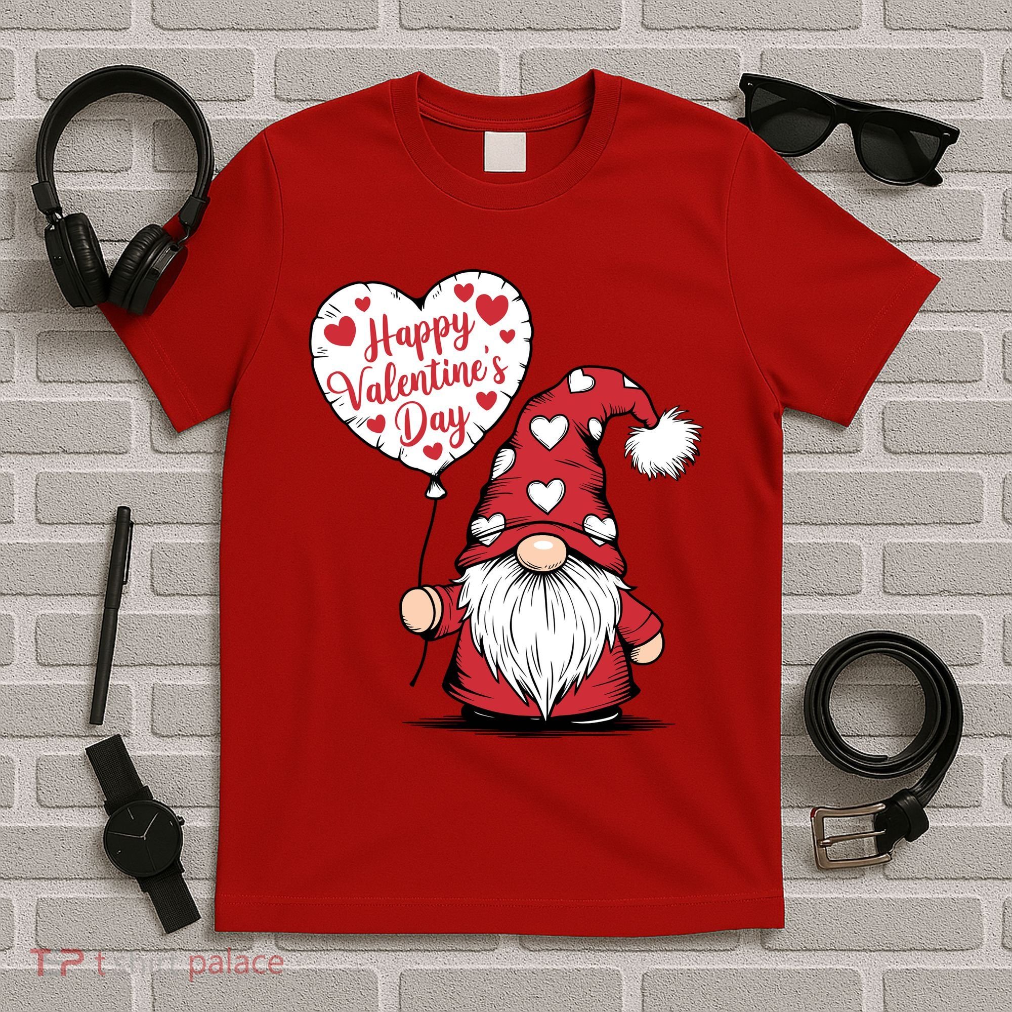 Happy ValentineS Day Cute Gnome T-Shirt