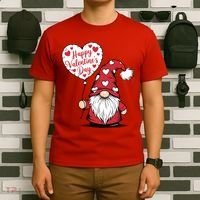 Happy ValentineS Day Cute Gnome T-Shirt thumb 6