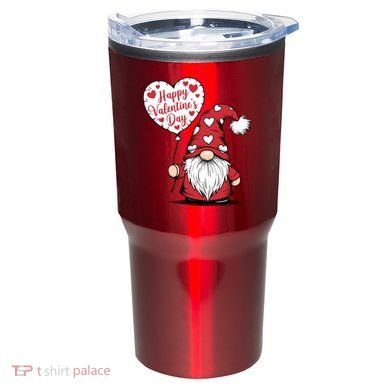 Happy ValentineS Day Cute Gnome Tumbler