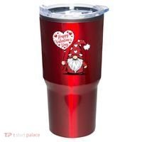 Happy ValentineS Day Cute Gnome Tumbler thumb 0