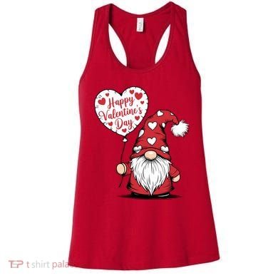 Happy ValentineS Day Cute Gnome Women's Tank Top