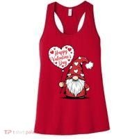 Happy ValentineS Day Cute Gnome Women's Tank Top thumb 0