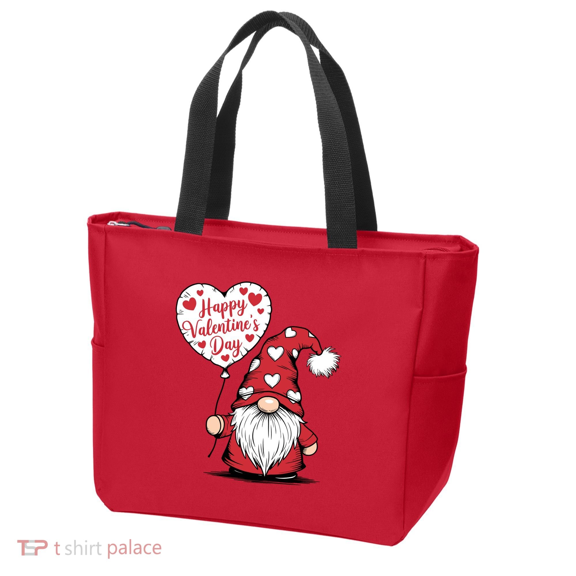 Happy ValentineS Day Cute Gnome Tote Bag