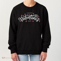 Happy Valentines Day Logo Women's Sweatshirt thumb 0